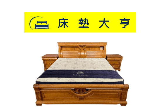 維多利亞6尺全實木床台(肉桂木)