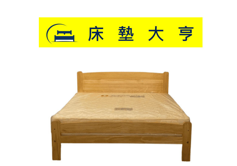 6尺MIT原木色床台(不含床墊)